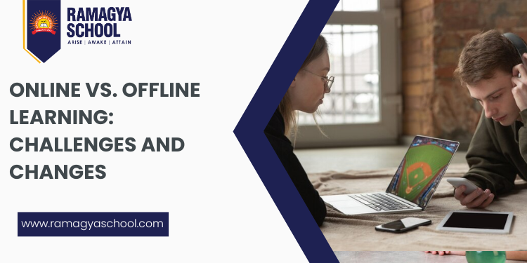 Online Vs. Offline Learning: Challenges and Changes