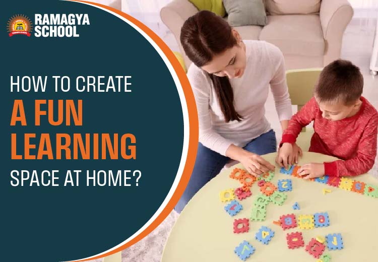 How to create a fun learning space at home?
